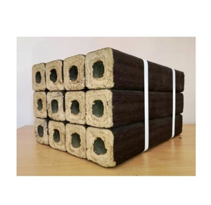 Briquettes de bois de qualité, avec un taux d'humidité de 10 % et 100 % de sciure de bois compressée, en paquets de 10 kilogrammes - Product Image 5