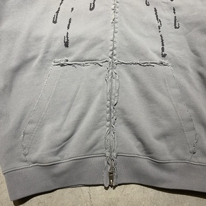 Sudadera con cremallera de diamantes de imitación para hombre y mujer 2026, gris carbón, estilo vintage lavado, con brillo y tachuelas, estilo urbano. - Product Image 6