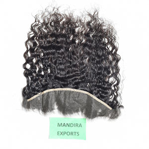 Extensions de cheveux humains vietnamiens ondulés 13*4 ondulés, bruts, vendus en gros, vendeurs vierges noirs à double tirage - Product Image 5