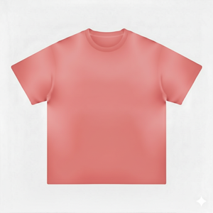 Camiseta de Manga Corta para Hombre, Corte Regular, Teñida con Hilo de Alta Calidad, Moda Urbana, Ecológica, Transpirable, de Algodón/Fibra de Bambú - Product Image 5