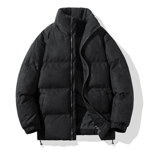 Vestes matelassées d'hiver chaudes et épaisses pour hommes, imperméables et respirantes, avec fermeture éclair – Vente en gros - Product Image 1