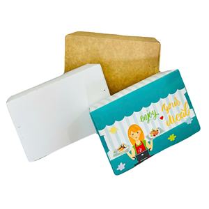 Disposable Cylinder <b>Kraft</b> Paper Eco-Friendly Custom Food Packaging Takeout <b>Box</b> - Product Image 3