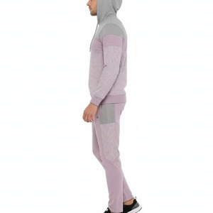 <b>Top</b> Notch Quality Two Piece Winter Hooded Casual Men's Fleece Oversized Breathable <b>Zipper</b> Tracksuit Sets Jogging Wholesale - Product Image 2