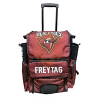 Bolsas con Ruedas para Béisbol Ligeras de Alta Calidad, Logotipo del Equipo Personalizado, Nombre y Número, Bolsas Deportivas, Bolsas con Ruedas para Equipo de Béisbol