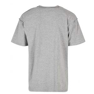 T-shirts décontractés pour hommes, grande taille, col rond, 100% coton, écologiques, avec coutures inversées, imprimés sur mesure, style streetwear. - Product Image 2
