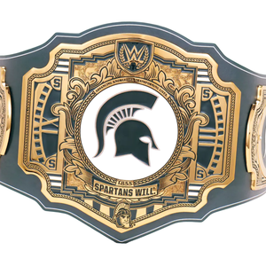 Cinturón de Campeonato de los Michigan State Spartans, Cinturón de Lucha Libre Personalizable, Cinturón Deportivo Coleccionable de Alta Calidad para Fanáticos - Product Image 2