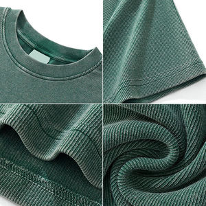 Camiseta Corta para Mujer, 180 g/m², Cuello Redondo, Corte Ajustado, Logotipo Personalizado, Impresión Serigrafiada, Ropa Urbana, Top de Punto para Mujer - Product Image 2