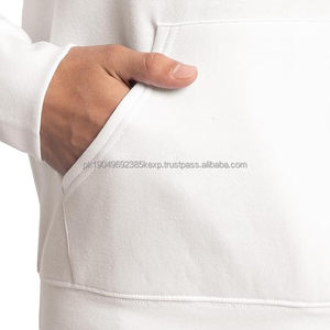 5xl Fleece Hoodies Moisture Wicking Breathable Pullover Full <b>Zip</b> Embroidered Acid Wash Techniques Solid <b>Hooded</b> Loose for Winter - Product Image 3