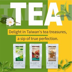 Keifu ผงชาดำทับทิมสำหรับการค้าชา100กรัม/ถุงได้รับการรับรองฮาลาลจาก HACCP ได้รับการรับรองจาก cryo-processed ชารสชานมไข่มุก - Product Image 4