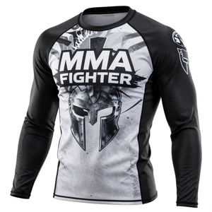Camiseta de Compresión de Manga Larga para Hombre, Diseño de Sublimación, Secado Rápido, para Deportes de Contacto, MMA - Product Image 3