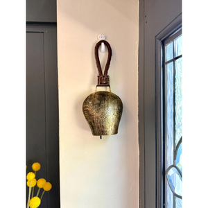 Campana de Latón de Primera Calidad, Artesanía Religiosa, Decoración Navideña, Campana con Asa de Metal de Moda para Decoración de Iglesias y Templos - Product Image 4