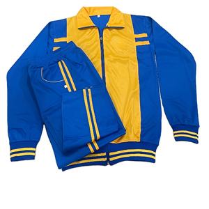 Chándal Deportivo para Hombre, Verano, Grueso, Alta Calidad, 100% Poliéster Puro, Corte Regular, Transpirable, Ecológico, con Impresión de Logotipo Personalizado - Product Image 1