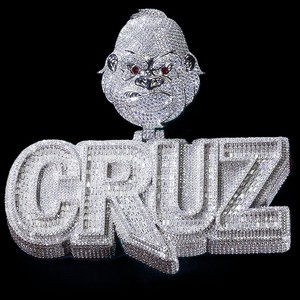 Collar con colgante de plata esterlina fina de lujo personalizado con moissanita helada y diamantes de hip hop colgantes y dijes de diamantes ostentosos - Product Image 1