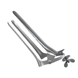 Spéculum vaginal vétérinaire Polanski en acier inoxydable allemand réutilisable de haute qualité SIGAL MEDCO SM-VT-0293 pour hôpitaux et diagnostic - Product Image 3