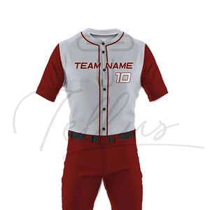 Uniforme de Béisbol Transpirable al por Mayor, Uniforme de Béisbol de Alta Calidad, Ropa de Práctica de Béisbol - Product Image 2