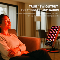 Nueva Terapia de Luz Roja para la Piel de las Manos, Luz LED Púrpura para el Rostro, Tratamiento Facial con Luz Azul, Suministro de Fábrica
