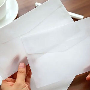 Custom White Paper <b>Envelopes</b> Premium <b>Gift</b> Card Invitation <b>Envelope</b> Business Stationery Packaging Wholesale - Product Image 1
