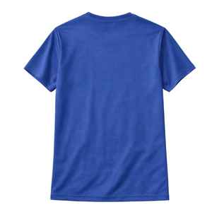 T-shirt Dri Fit Jack and Jill bleu avec nuage de mots et logo Jack and Jill, t-shirt confortable pour jeunes, pour le sport et les occasions décontractées - Product Image 2