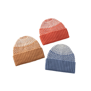 Bonnet d'hiver personnalisé en laine mélangée, respirant et imperméable, pour adultes, avec logo OEM, vente en gros, style décontracté urbain, en vrac - Product Image 1