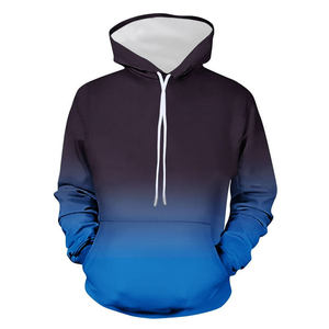 Sudaderas con Capucha y Cierre de Cremallera de Alta Calidad, Personalizadas, Casuales, Tejidas, Lisas, Teñidas, 100% Algodón, Gruesas, de Corte Holgado para Hombre - Product Image 4