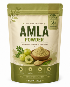 Polvo de Amla 100% Natural de Grado Alimenticio, Polvo Puro de Amla para Té, Bebidas y Aplicaciones Alimentarias, Proveedor a Granel de la India - Product Image 1