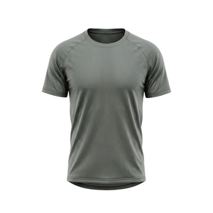 T-shirt à manches courtes pour homme, design personnalisé, col rond, tricoté, style sportif, plusieurs couleurs, 100% polyester, vêtements de sport - Product Image 4