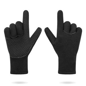 Gants de plongée en néoprène de 5mm, gants de combinaison unisexes pour hommes et femmes, pour l'exploration en eau froide, paume antidérapante pour l'extérieur - Product Image 2