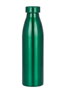 Low MOQ Supplier Pure CopperbMetal Water Bottles With <b>Screw</b> Cap Matt Navy Blue Finished - Product Image 4