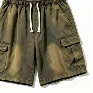 Conjunto de Camiseta y Pantalones Cortos de Verano para Hombre, con Estampado de Perro Personalizado, Cuello Redondo, Diseño de Dibujos Animados, Transpirable, Estilo Vintage - Product Image 4