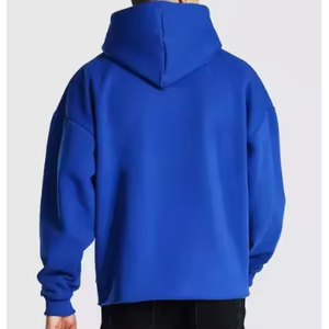 Sudadera con Capucha Personalizada de Felpa Francesa Gruesa para Hombre, 400 GSM, Algodón, Diseño sin Cordones - Product Image 1