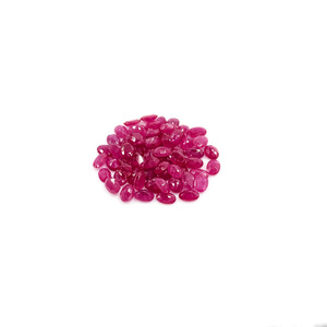 Rubis naturels du Mozambique, ovales calibrés 4x6mm, pierres précieuses facettées naturelles, prêtes à l'emploi pour la création de bijoux - Product Image 5