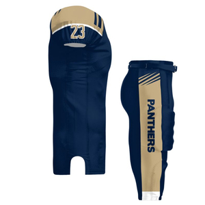 Maillot et pantalon de football américain personnalisés avec nom et numéro, impression intégrale par sublimation, production rapide, prix compétitif, uniforme de club sportif - Product Image 4