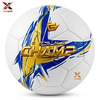 Ballon de football personnalisable avec logo imprimé, en PVC léger, écologique, pour entraînement sportif et utilisation en extérieur
