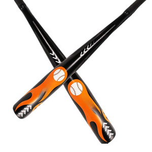 Bate de Béisbol 2026 Negro Naranja Flameado, 2.5 Pulgadas de Diámetro, 28 Pulgadas de Longitud, Bate de Entrenamiento Resistente para Principiantes - Product Image 6