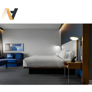 Muebles Comerciales para Hoteles Courtyard by Marriott - Diseño Funcional de Mobiliario para Habitaciones - MDF/HPL/Chapa - Fábrica en Vietnam - Product Image 4