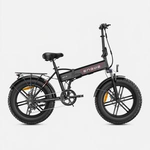 Batería de litio de 48V 13 ah, cuadro de aleación de aluminio, neumáticos de nieve 20*4, frenos de disco delanteros/traseros, bicicleta eléctrica urbana deportiva plegable - Product Image 3