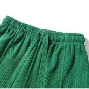 Pantalones Cortos Deportivos Personalizados para Hombre, Estilo Waffle, Ligeros, Texturizados, Cierre con Cordón, Transpirables, Ecológicos, para Verano - Product Image 5