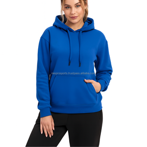 Nouveauté Sweat-shirt à capuche unisexe en molleton de coton à manches longues, coupe courte, confortable, ample, tissu écologique - Product Image 1