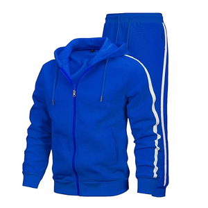 OEM Wholesale Hot <b>Sale</b> Hoodie Tracksuit Men Long Sleeve Zipper Jacket Pants Set Custom Logo Casual Set Jogging <b>Track</b> Sweat <b>Suit</b> - Product Image 5
