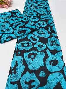 Tela africana con estampado de cera estilo Botsuana y Ankara 100% algodón para prendas de moda femenina - Product Image 6