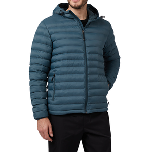 Chaqueta Acolchada Unisex con Relleno de Poliéster, para Entrenamiento de Invierno, Secado Rápido, con Logotipo Frontal, Venta al Por Mayor - Product Image 1