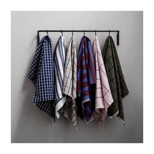 Serviette de table de golf tricotée personnalisée de qualité supérieure en coton brodé absorbant doux accessoires de nettoyage de cuisine imprimé en peluche à usage domestique - Product Image 1