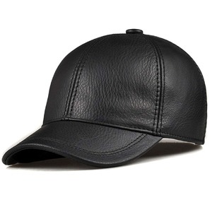 Baseball <b>Caps</b> Shiny Classic Black Baseball <b>Cap</b> with Leather Touch Fitted Men and <b>Women</b> Sports <b>Caps</b> - Product Image 4