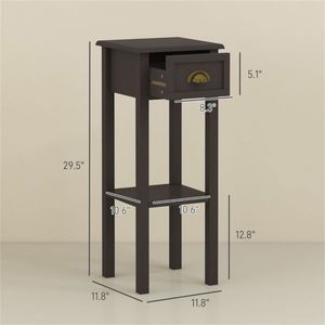 Tavolino Convertibile in Marmo/Tavolino da Caffè, Arredamento Mobile per Interni, Adatto Come Tavolino d'Appoggio o Tavolino da Tè - Product Image 4