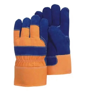 ถุงมือกันความร้อนสำหรับงานหนัก ยี่ห้อ Canadian Rigger  หนังวัวแท้  ขอบยาง  ผ่านการรับรองมาตรฐาน CE  น้ำหนัก 11 ออนซ์ - Product Image 6
