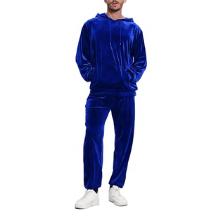 Conjunto de Pantalón y Chaqueta de Terciopelo de Alta Calidad, Suave al Tacto, con Apariencia Elegante para Uso Casual y de Ocio en Ocasiones Específicas - Product Image 5