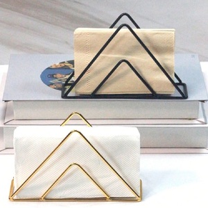 Luxury Modern Metal Tissue Paper <b>Box</b> Holder Napkin <b>Box</b> Cover for Home Office Table Decor - Product Image 1