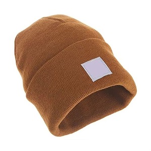 High Quality Gradient Beanies <b>Hat</b> With Custom Embroidery Logo Knitted Winter Beanies Custom Embroidered Logo for Wholesales - Product Image 3