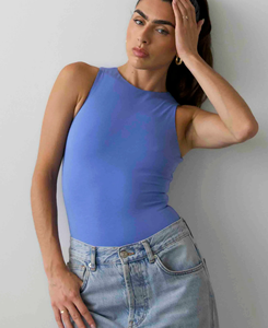 Traje de Baño Ajustado de Satén de Poliéster/Spandex para Mujer, el Más Vendido del 2026, Cuello Redondo, Transpirable, Cómodo y Duradero, 220g - Product Image 4