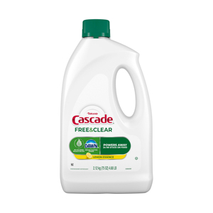 Capsules lave-vaisselle sans parfum Cascade Free & Clear, 47 unités, conçues pour un nettoyage en profondeur - Product Image 4